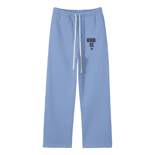 God Is > Streetwear Fleece Straight Leg Pants