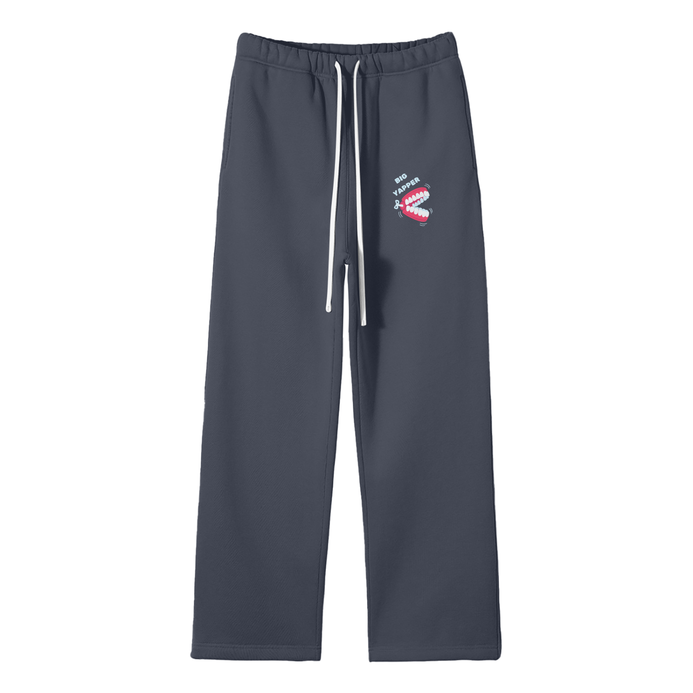 Big Yapper (Chatter) Streetwear Fleece Straight Leg Pants