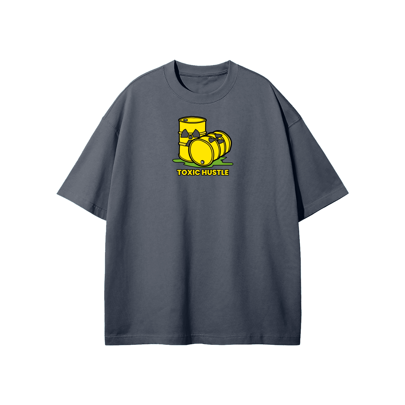 Toxic Hustle Streetwear Heavyweight Loose Fit T-Shirt