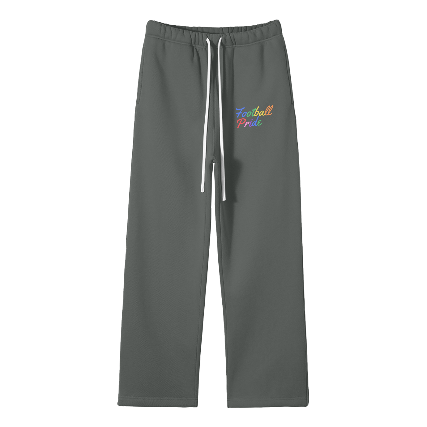 Football Pride Streetwear Fleece Straight Leg Pants