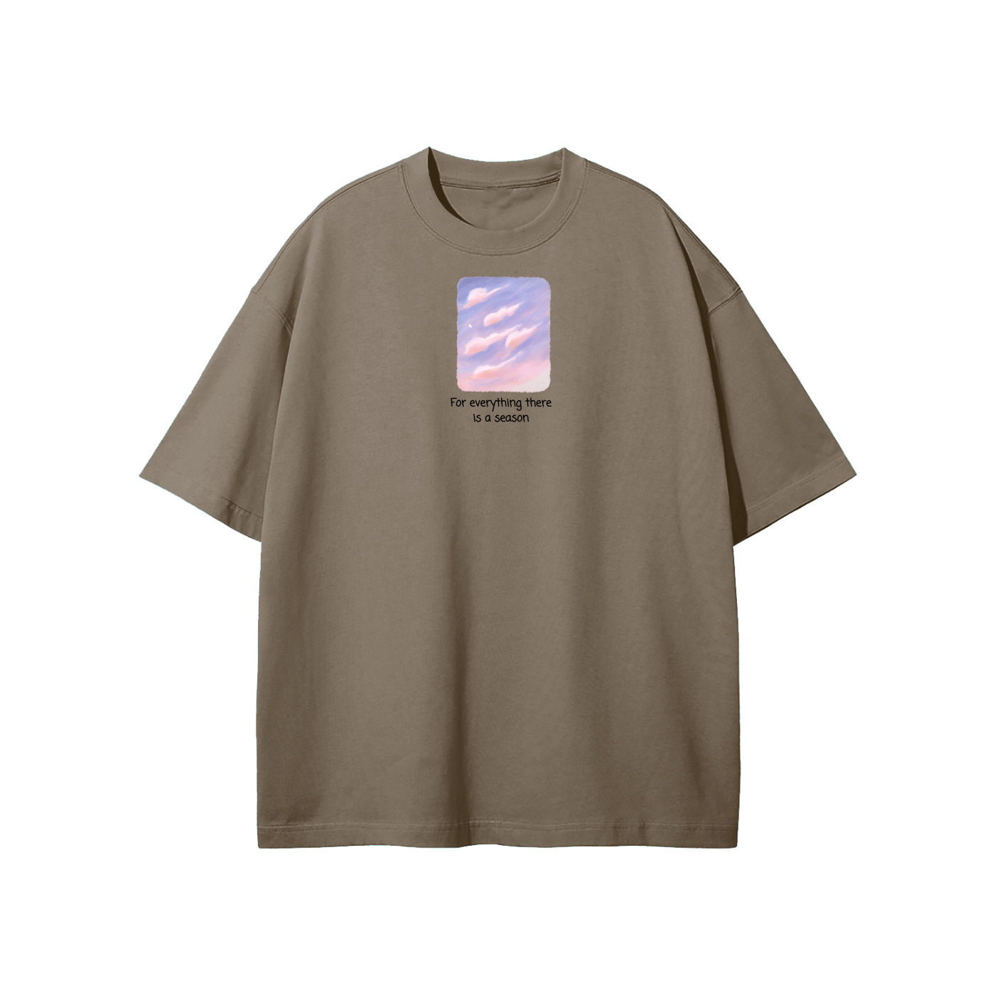 For Everything There Is A Reason Streetwear Heavyweight Loose Fit T-Shirt