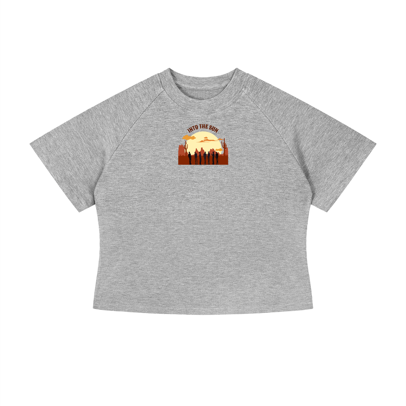Into The Sun BTS (Horizon) Crop T-Shirt