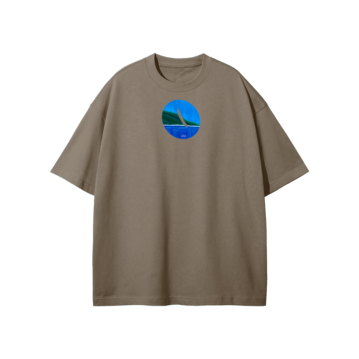 Life's A Bitch Streetwear Heavyweight Loose Fit T-Shirt