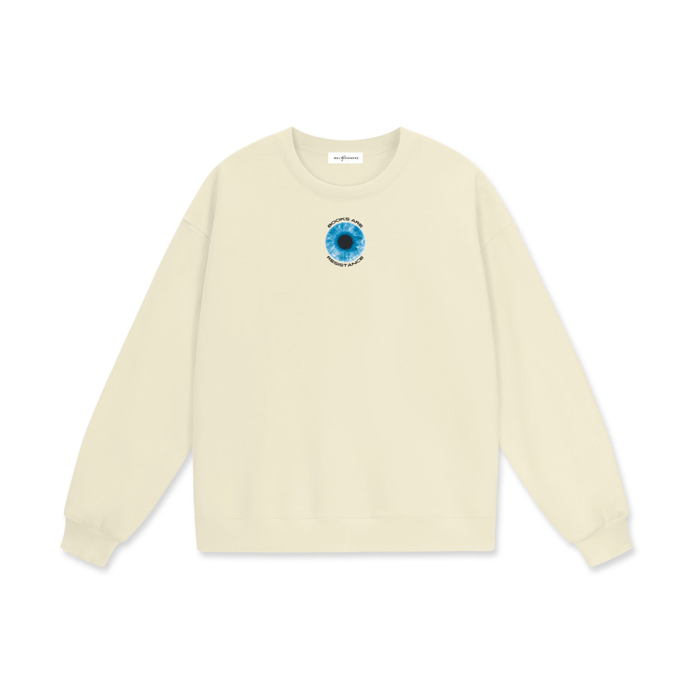 Books Are Resistance (Eye) Heavyweight Drop Shoulder Sweatshirt