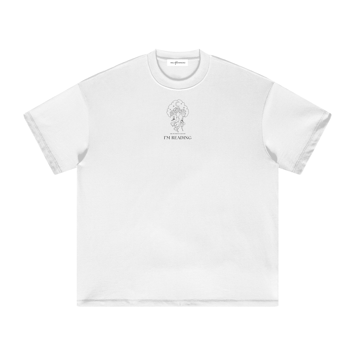Ask Me What Fantasy I'm Reading (Tree) Heavyweight T-Shirt