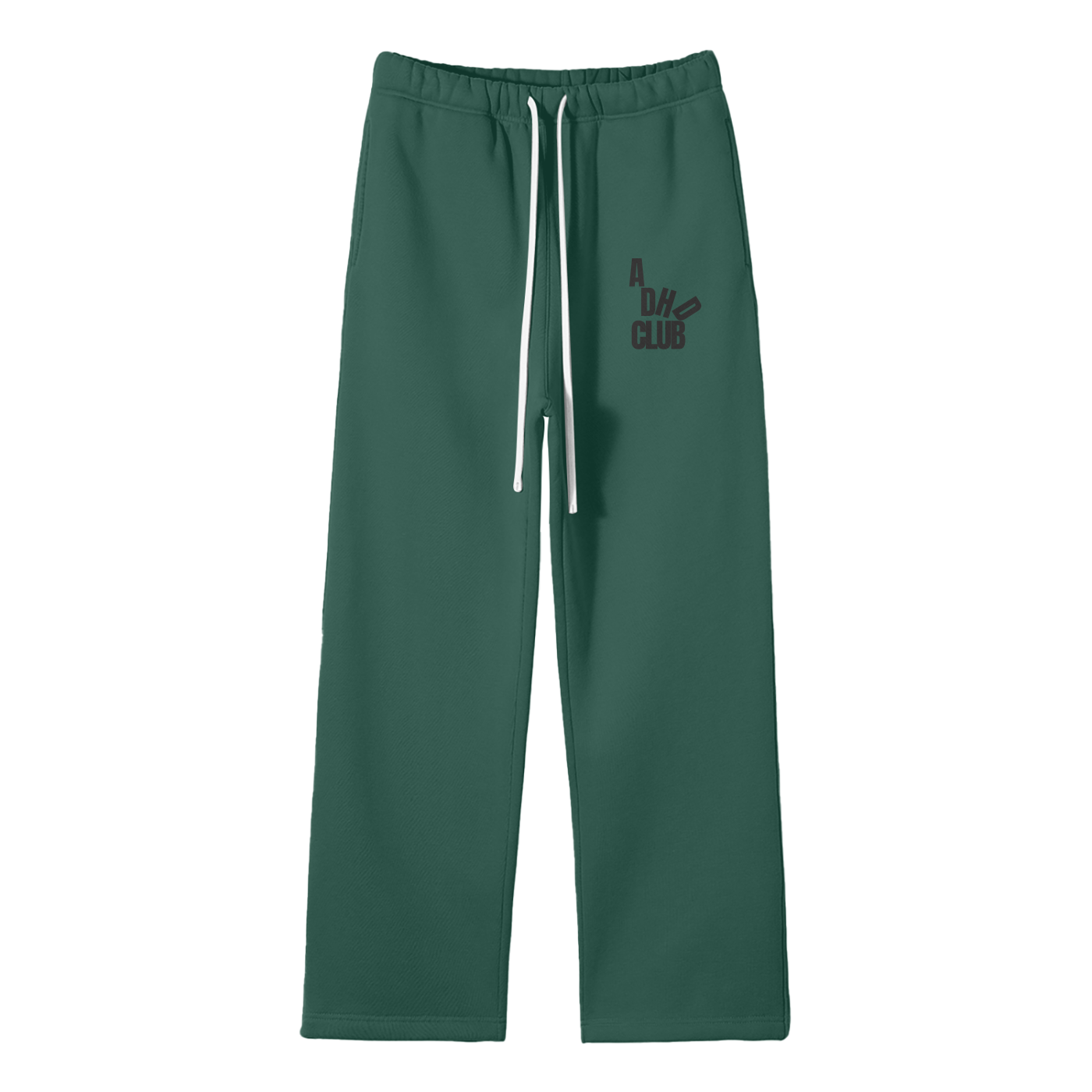 ADHD Club Streetwear Fleece Straight Leg Pants