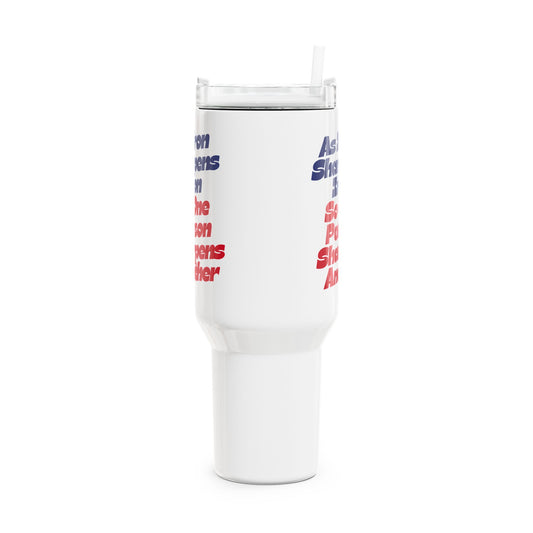 As Iron Sharpens Iron Tumbler, 40oz