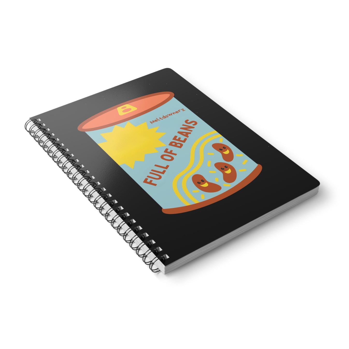 Full Of Beans Wirobound Softcover Notebook, A5