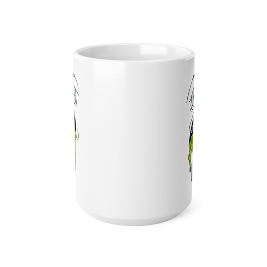Rizz Intolerant Ceramic Coffee Cup, 15oz