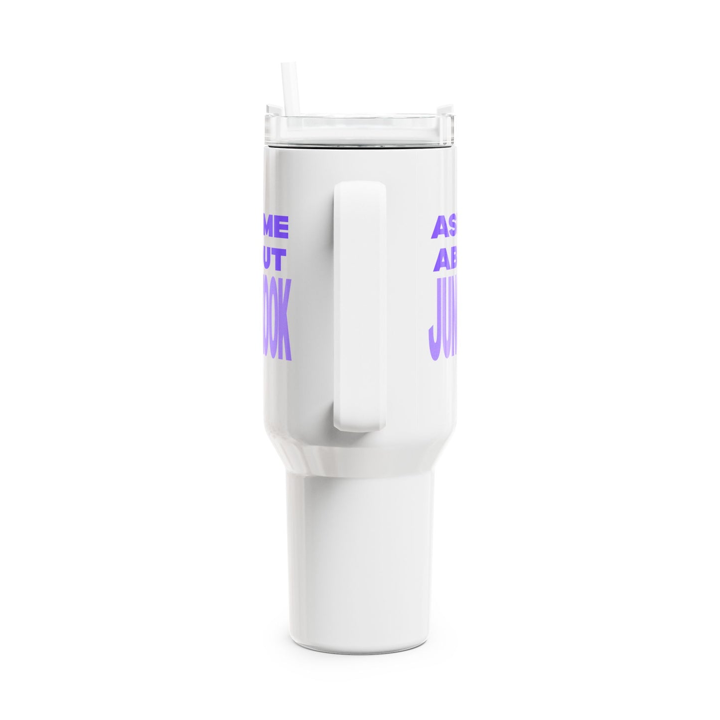 Ask Me About Jungkook Tumbler, 40oz
