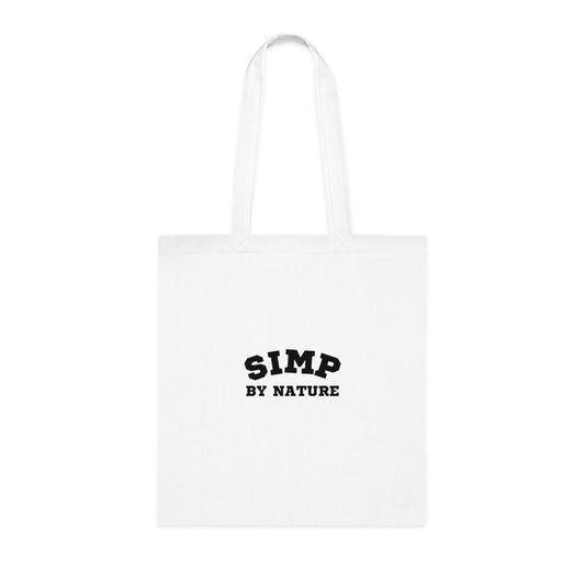 Simp By Nature Cotton Tote