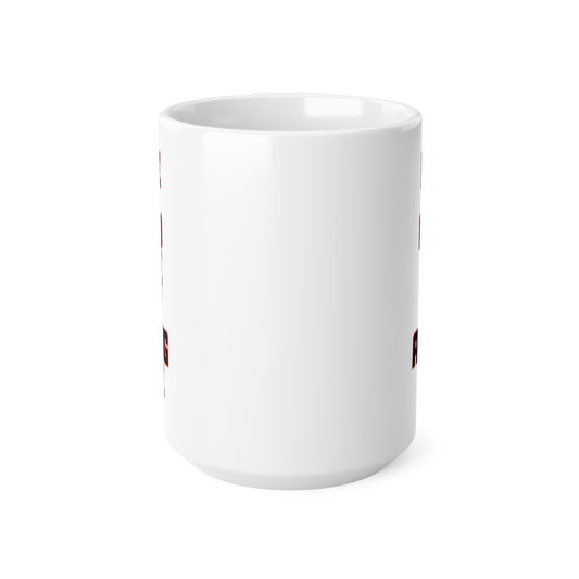 Here For A Good Time, Ceramic Coffee Cup, 15oz