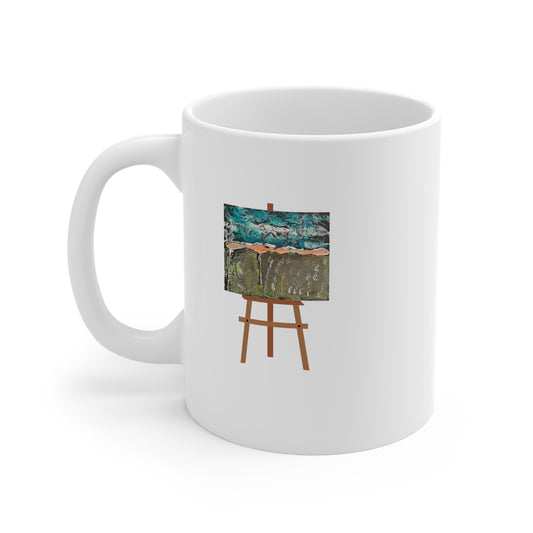 Vector Spectrum (Easel) 11oz White Mug