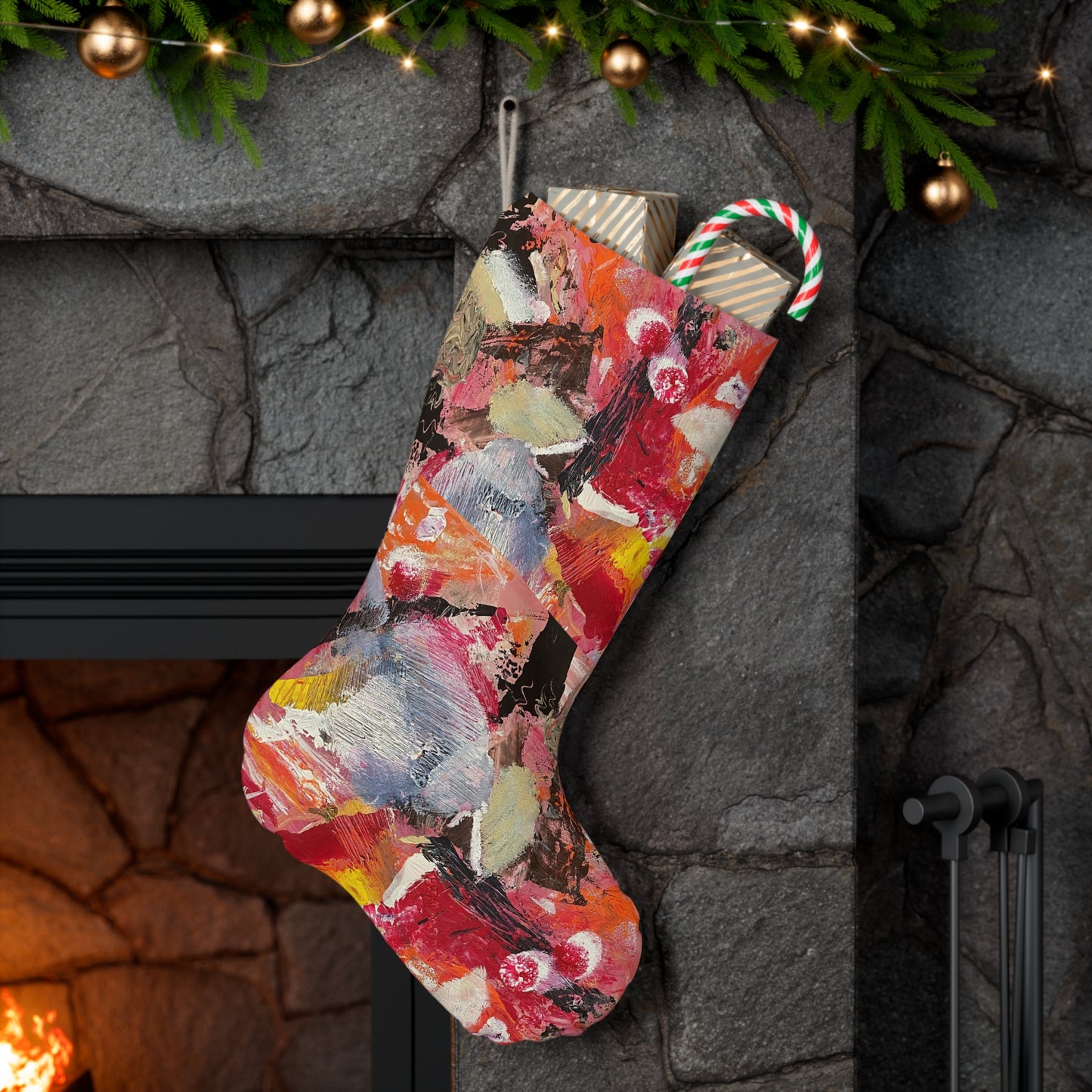 Its a Pleasure Santa Stocking