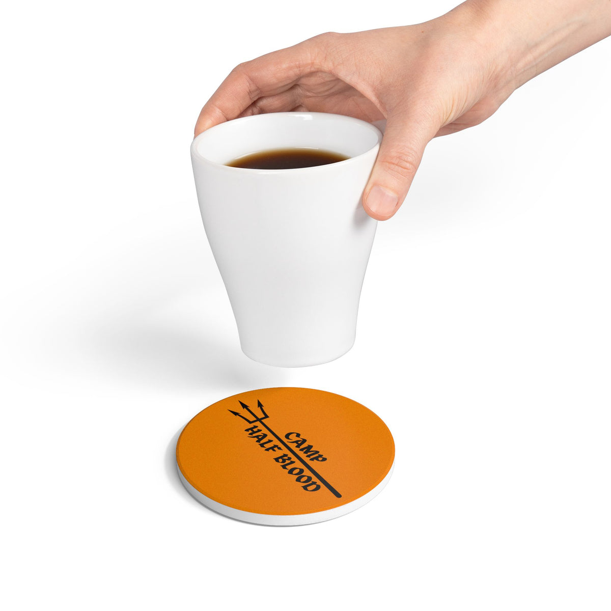 Camp Half Blood Trident (Percy Jackson) Ceramic Coaster