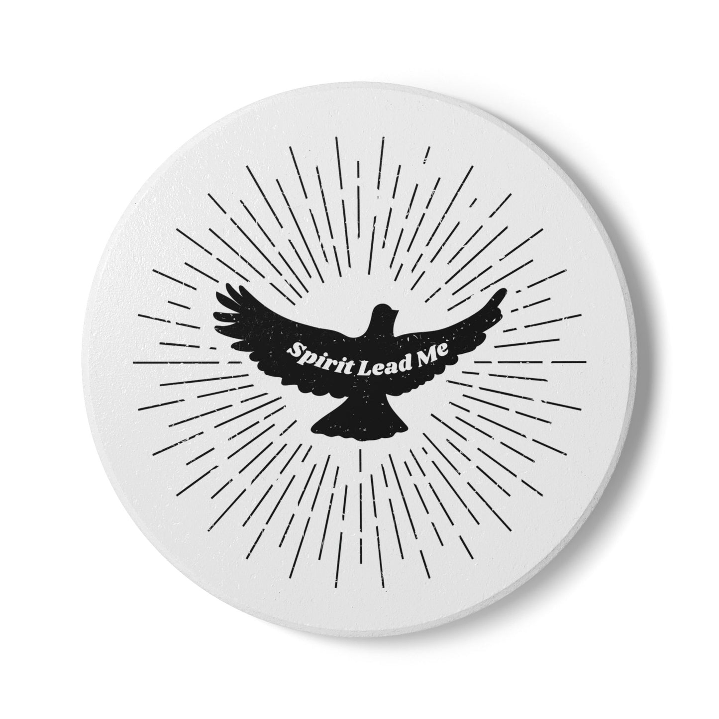 Spirit Lead Me (1) Ceramic Coaster
