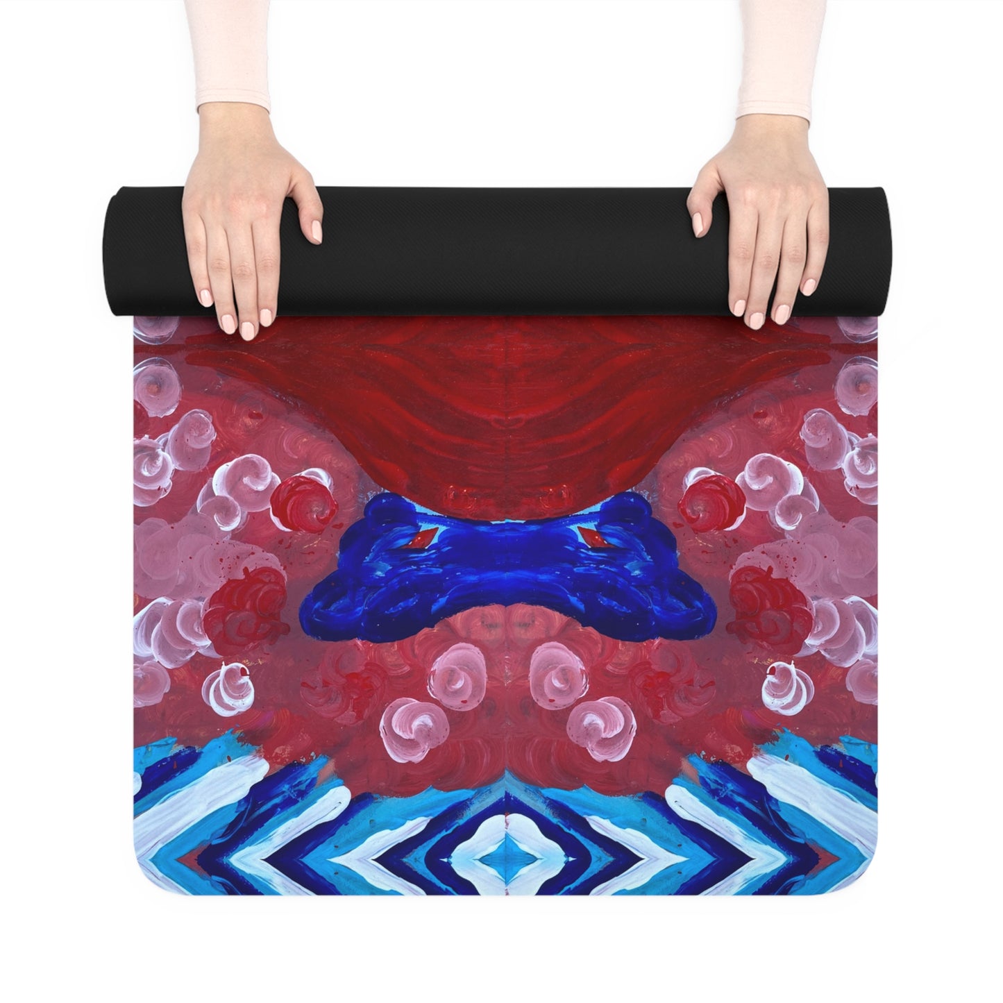 Everything Is Quite Thicc Rubber Yoga Mat