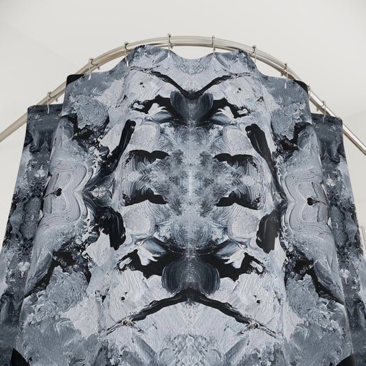 Onyx Moron Shower Curtains