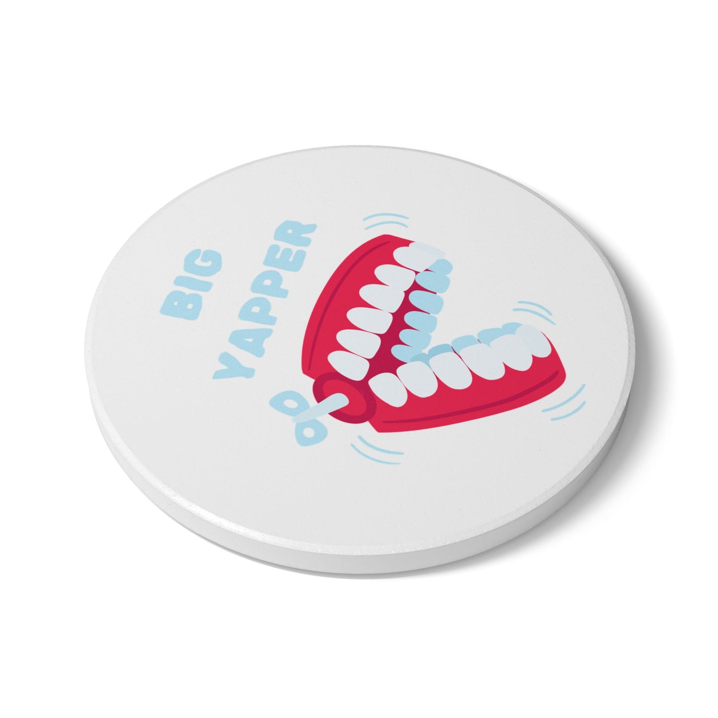 Big Yapper Ceramic Coaster