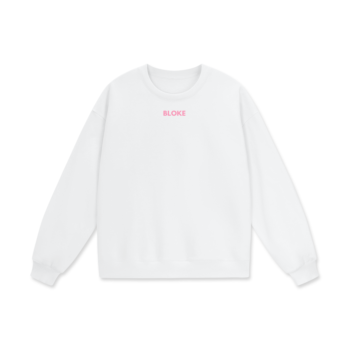 Bloke Heavyweight Drop Shoulder Oversized Fleece Sweatshirt