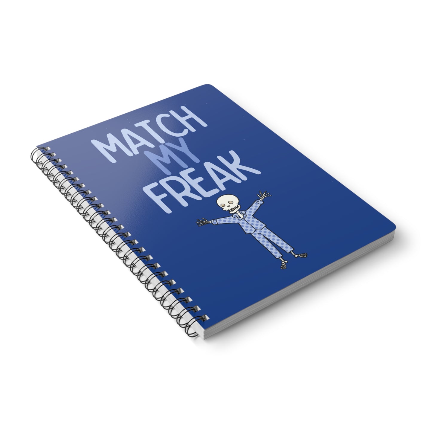 Match My Freak (2) Wirobound Softcover Notebook, A5