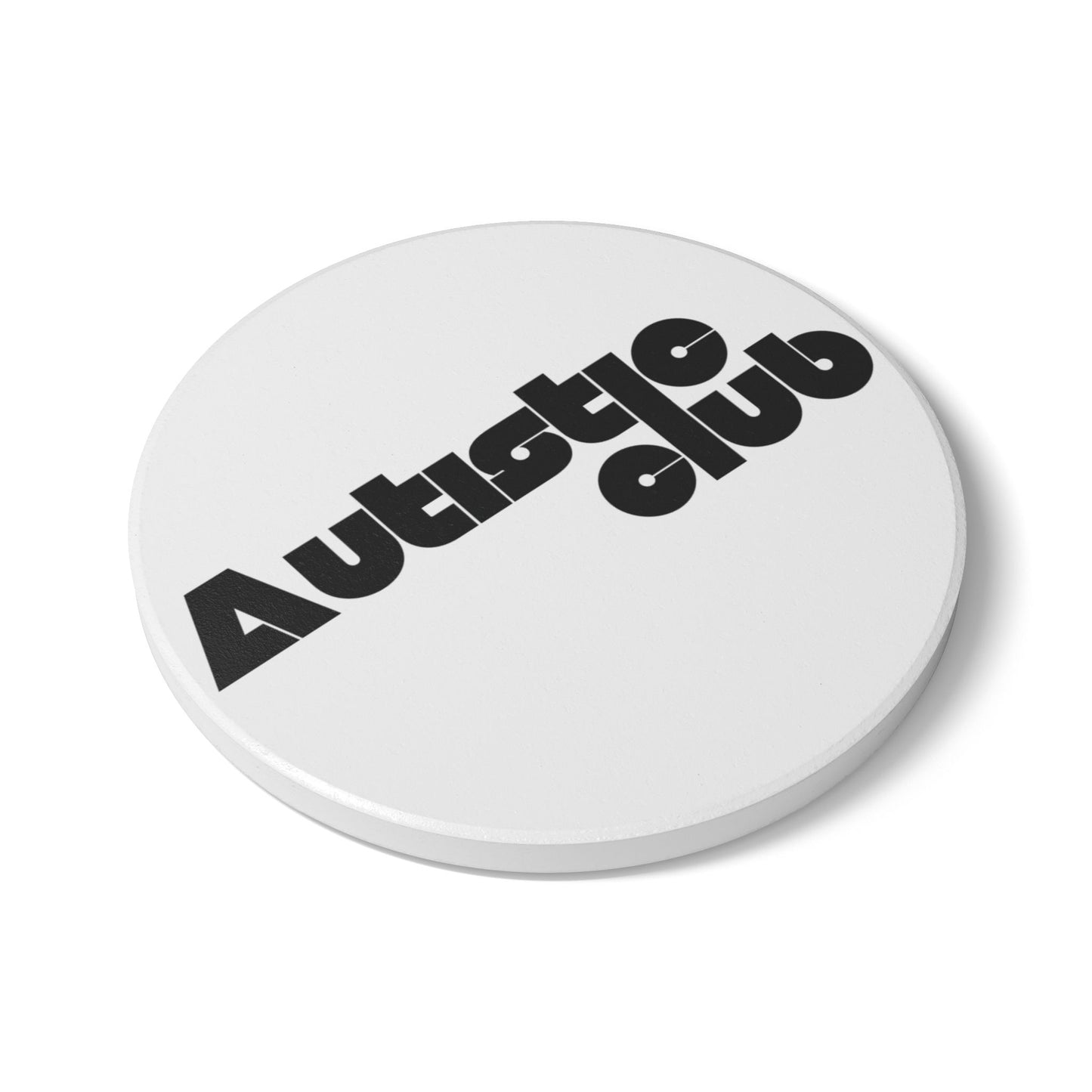 Autistic Club Ceramic Coaster
