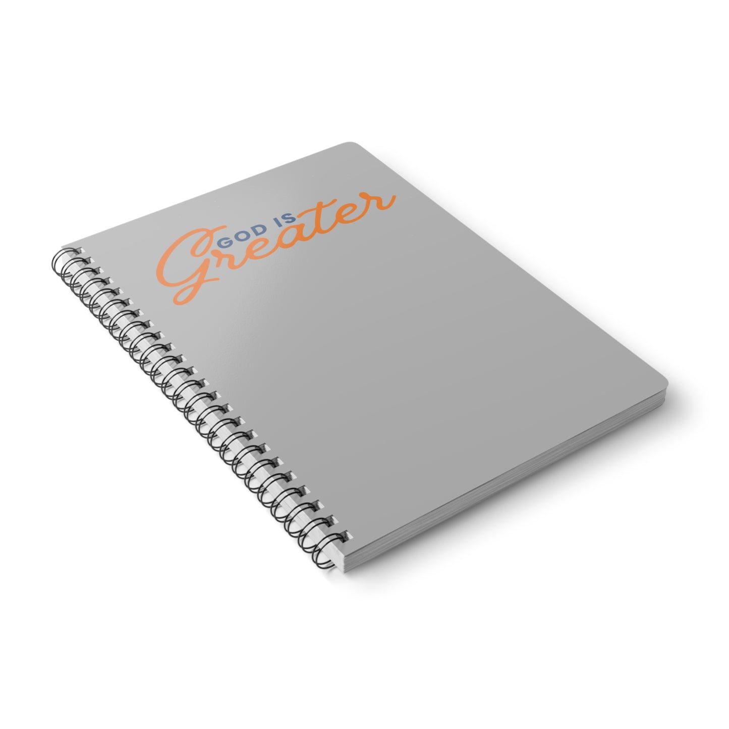 God Is Greater (1) Wirobound Softcover Notebook, A5