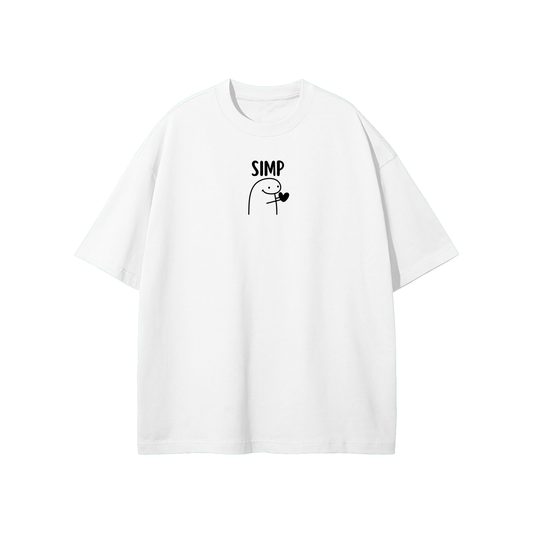 Simp (Heart) Streetwear Heavyweight Loose Fit T-Shirt