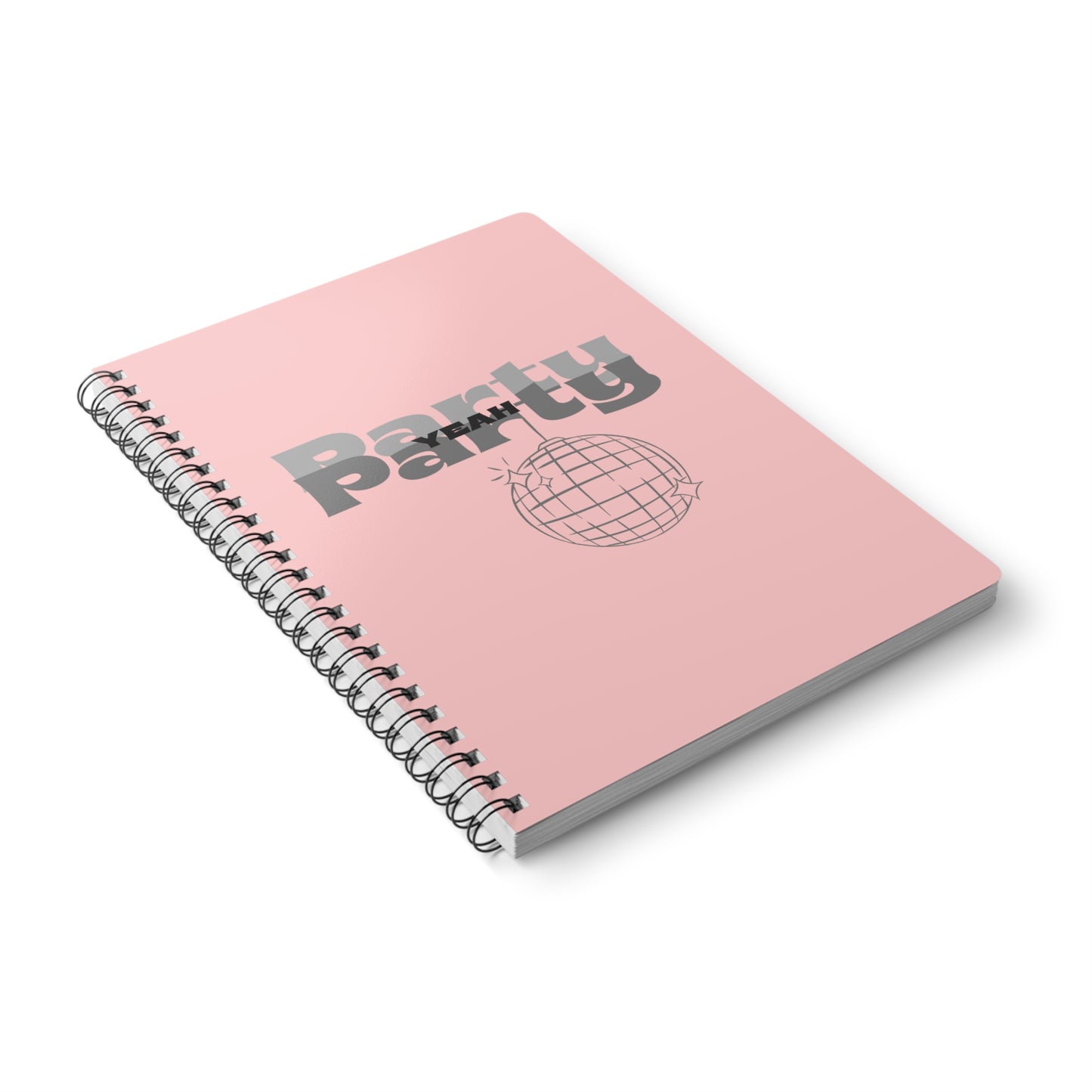 Party Party Yeah (Jungkook) Wirobound Softcover Notebook, A5
