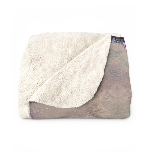 Something Cosmic Sherpa Fleece Blanket