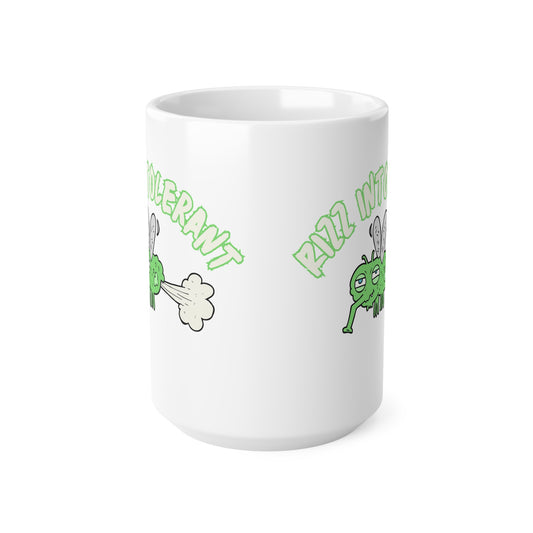 Rizz Intolerant (1) Ceramic Coffee Cup, 15oz