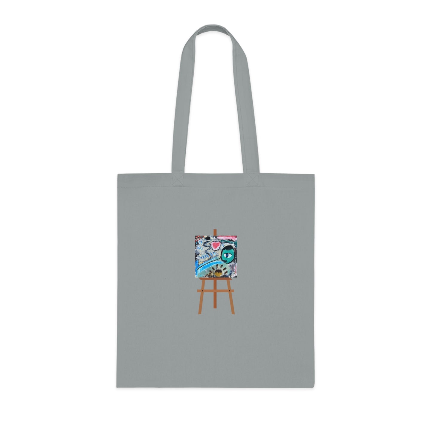Heartscratcher (Easel) Cotton Tote