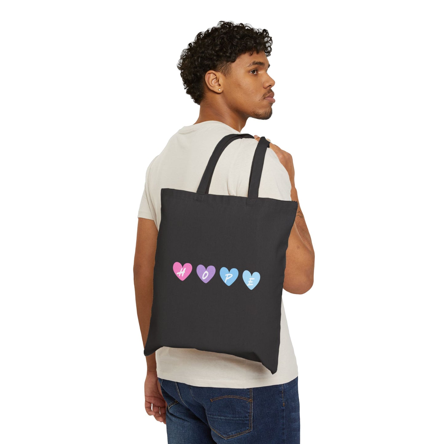 Hope Cotton Canvas Tote Bag