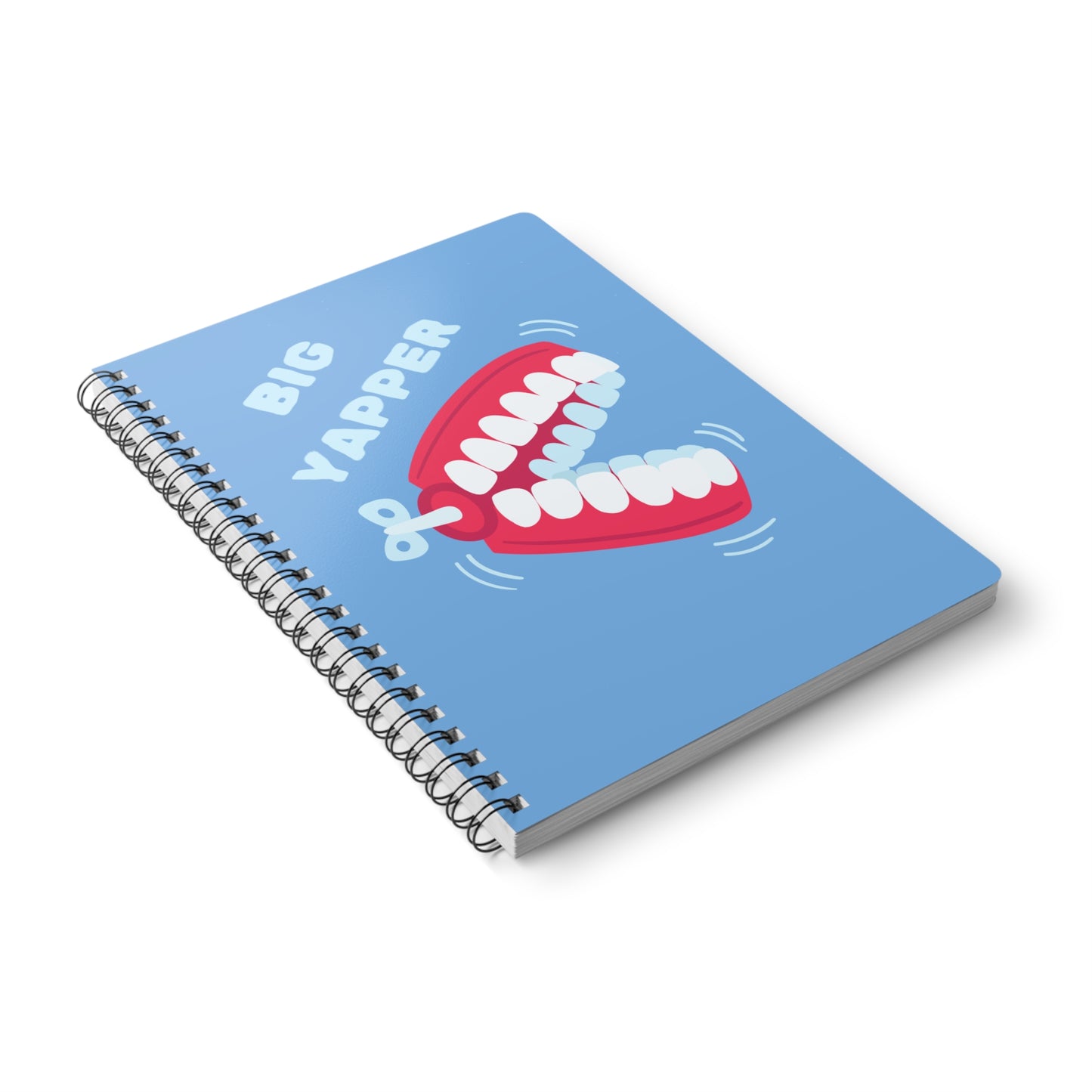 Big Yapper (1) Wirobound Softcover Notebook, A5