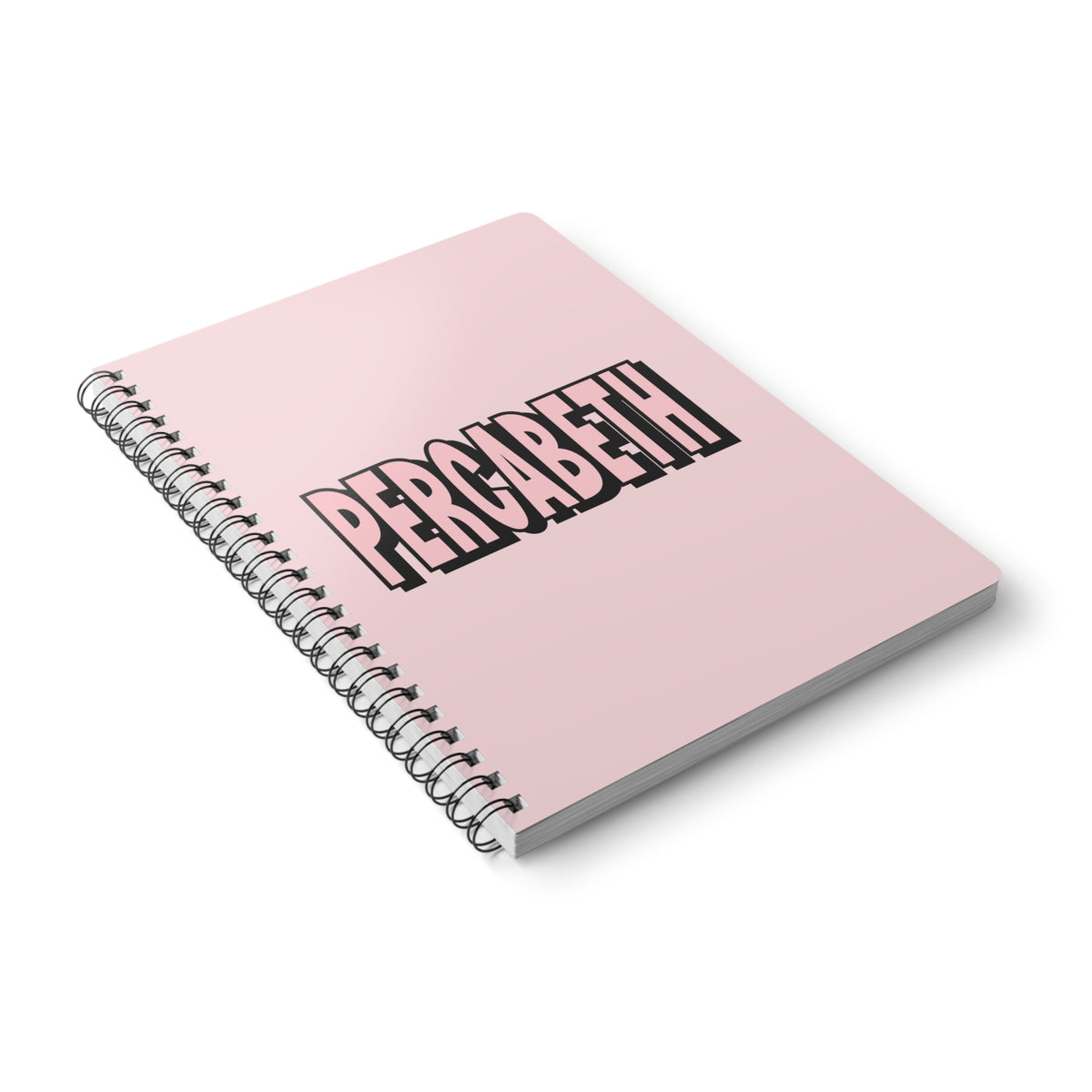 Percabeth Pink (Percy Jackson) Wirobound Softcover Notebook, A5