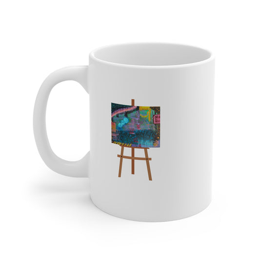 Tropical Honey (Easel) 11oz White Mug
