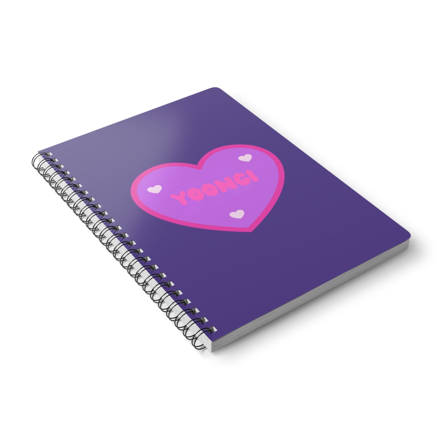 Yoongi Wirobound Softcover Notebook, A5