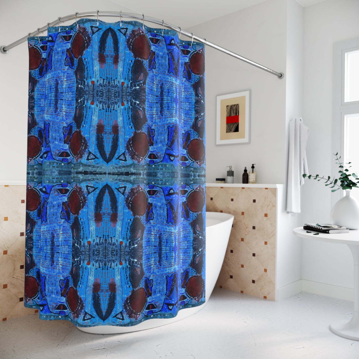 A Rats Tale Of New York Shower Curtains