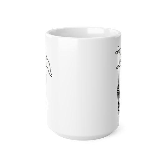 Autistic & Surviving Ceramic Coffee Cup, 15oz