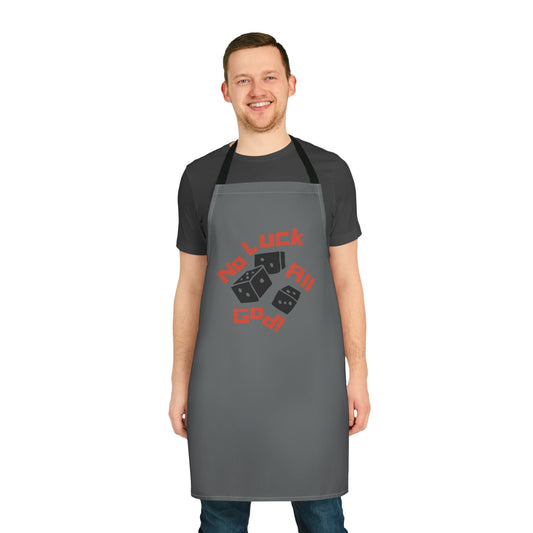 No Luck All God Apron, 5-Color Straps