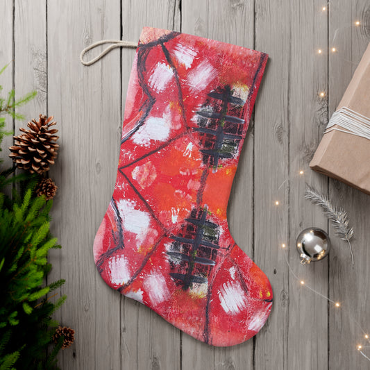 Creature Clause Santa Stocking