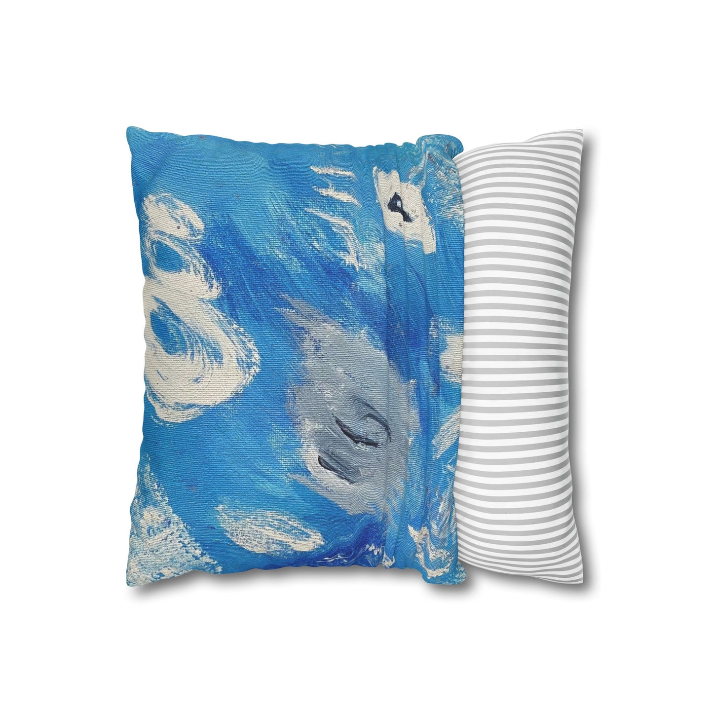 Flash Square Poly Canvas Pillowcase