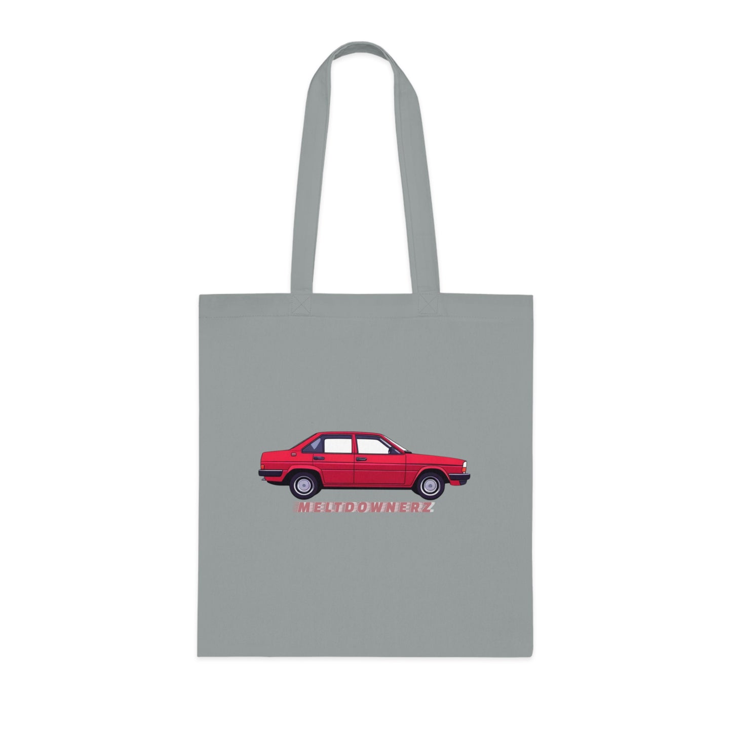 Meltdownerz Red Car Cotton Tote