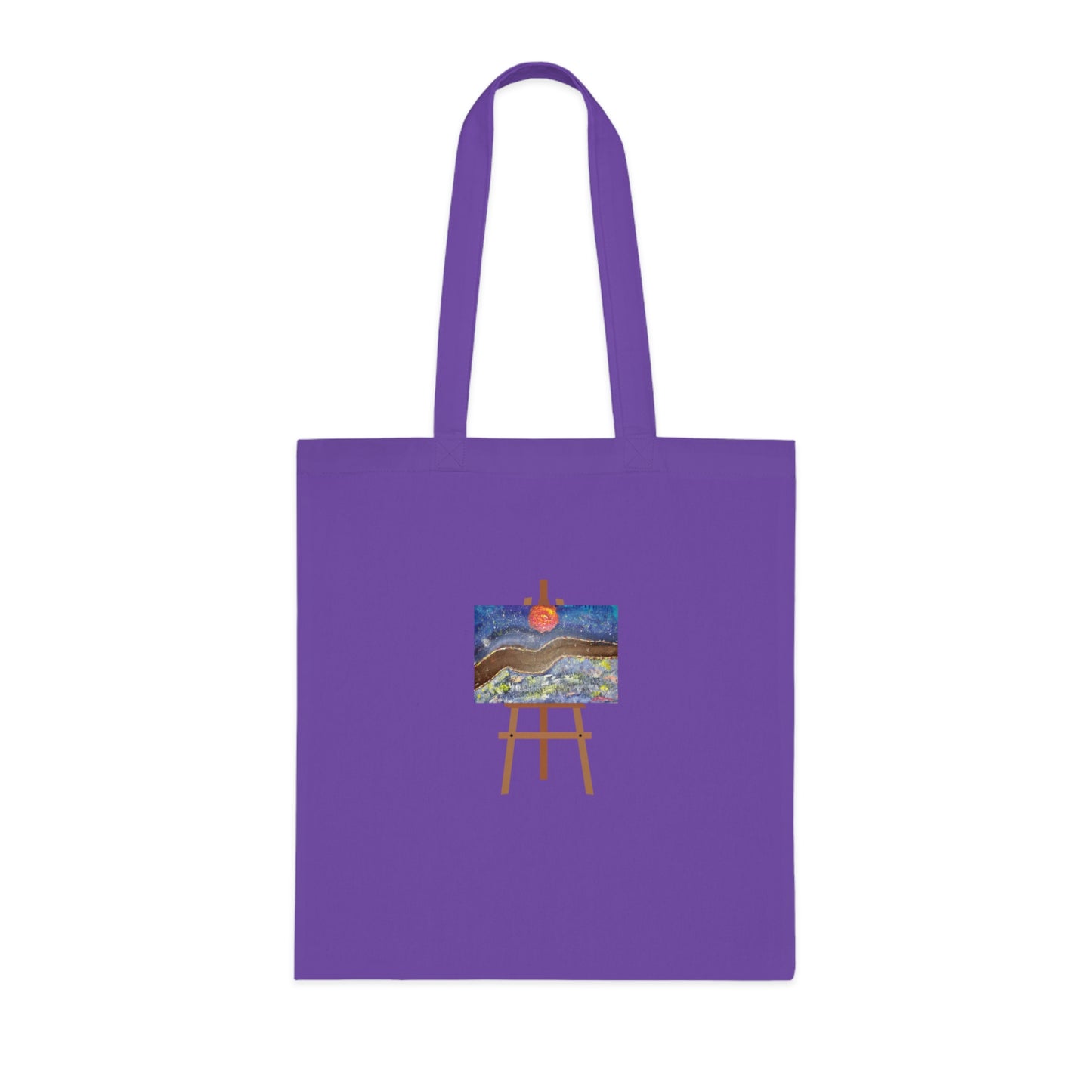 En Route (Easel) Cotton Tote