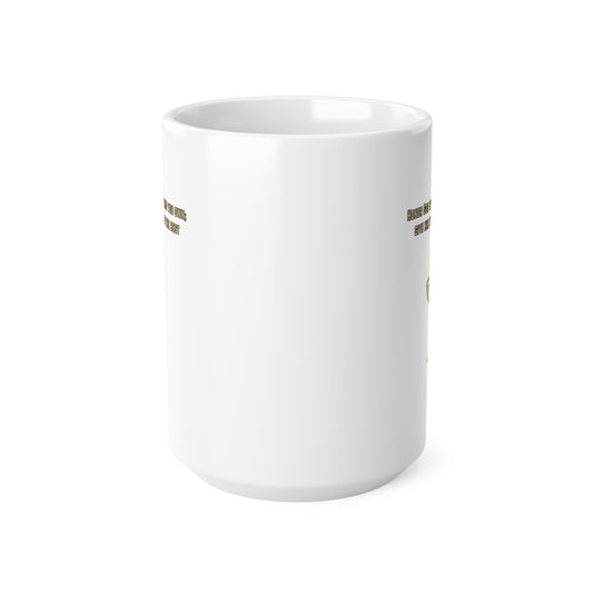 Honor God Ceramic Coffee Cup, 15oz