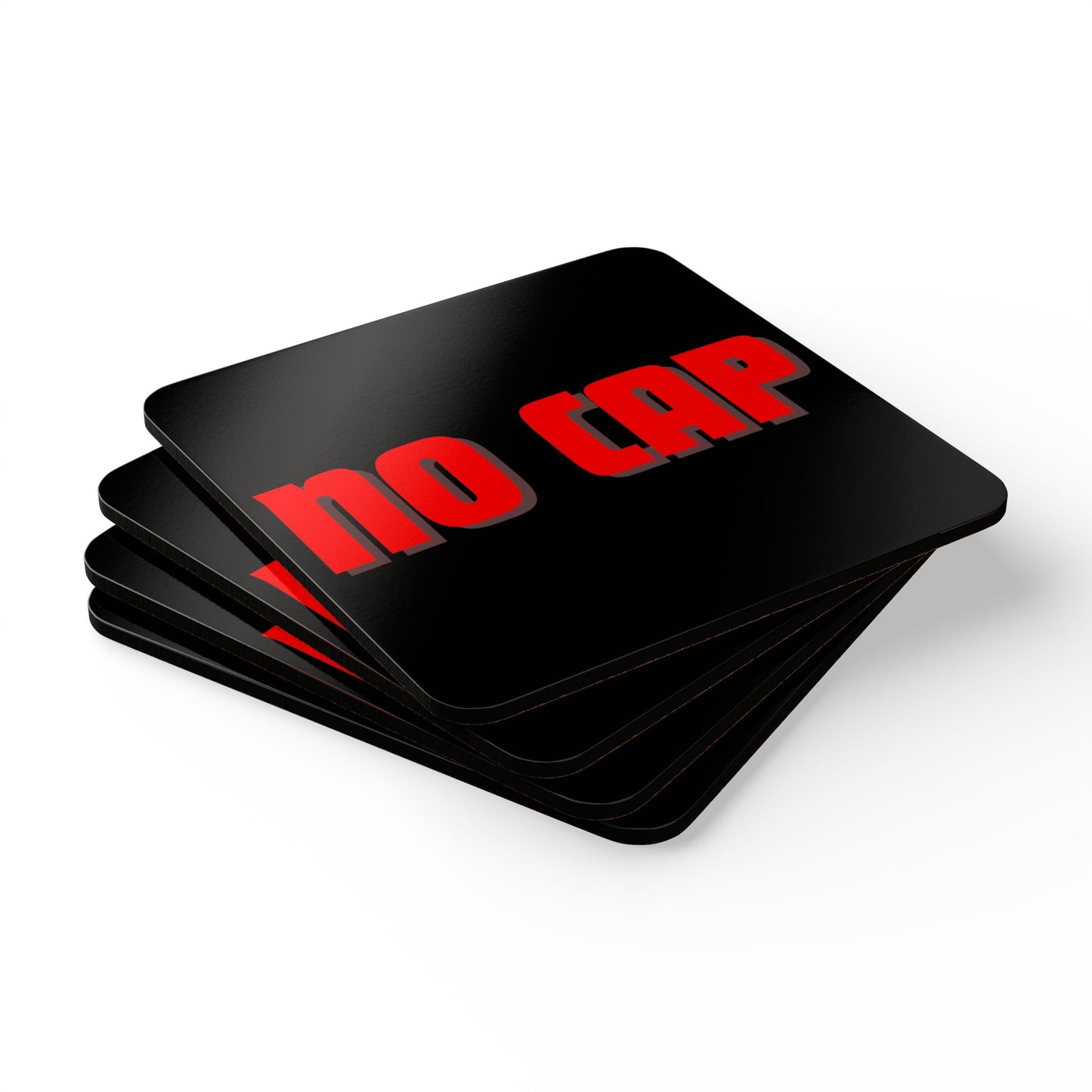 No Cap Corkwood Coaster Set
