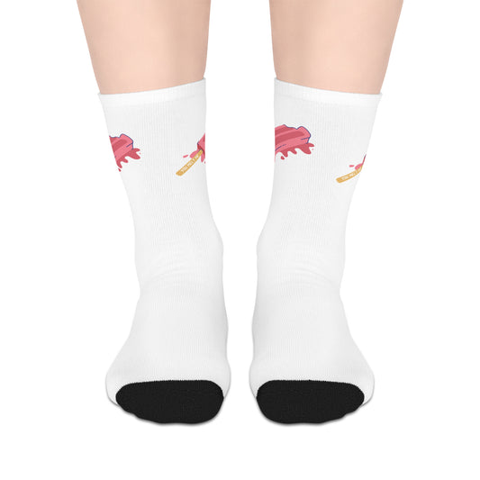 You Melt Me (2) Mid-length Socks