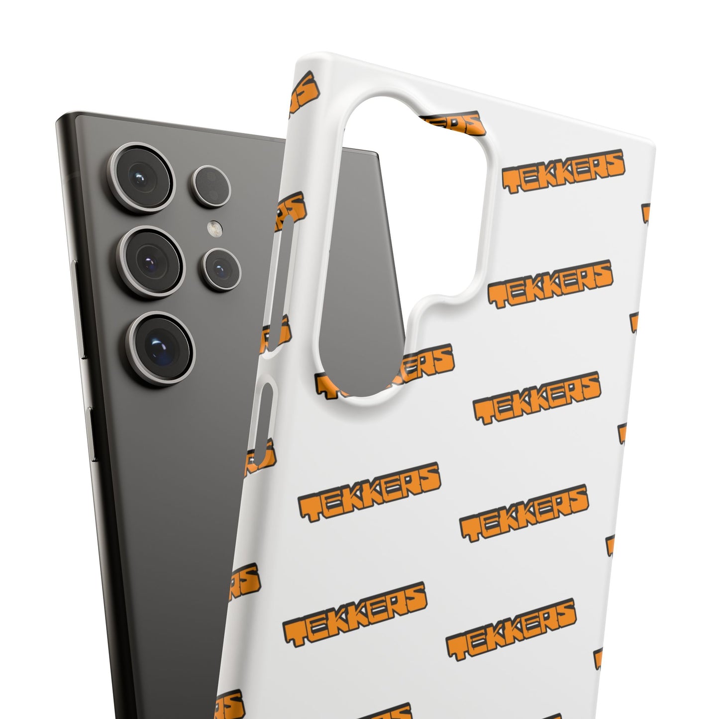 Tekkers Orange Snap Cases