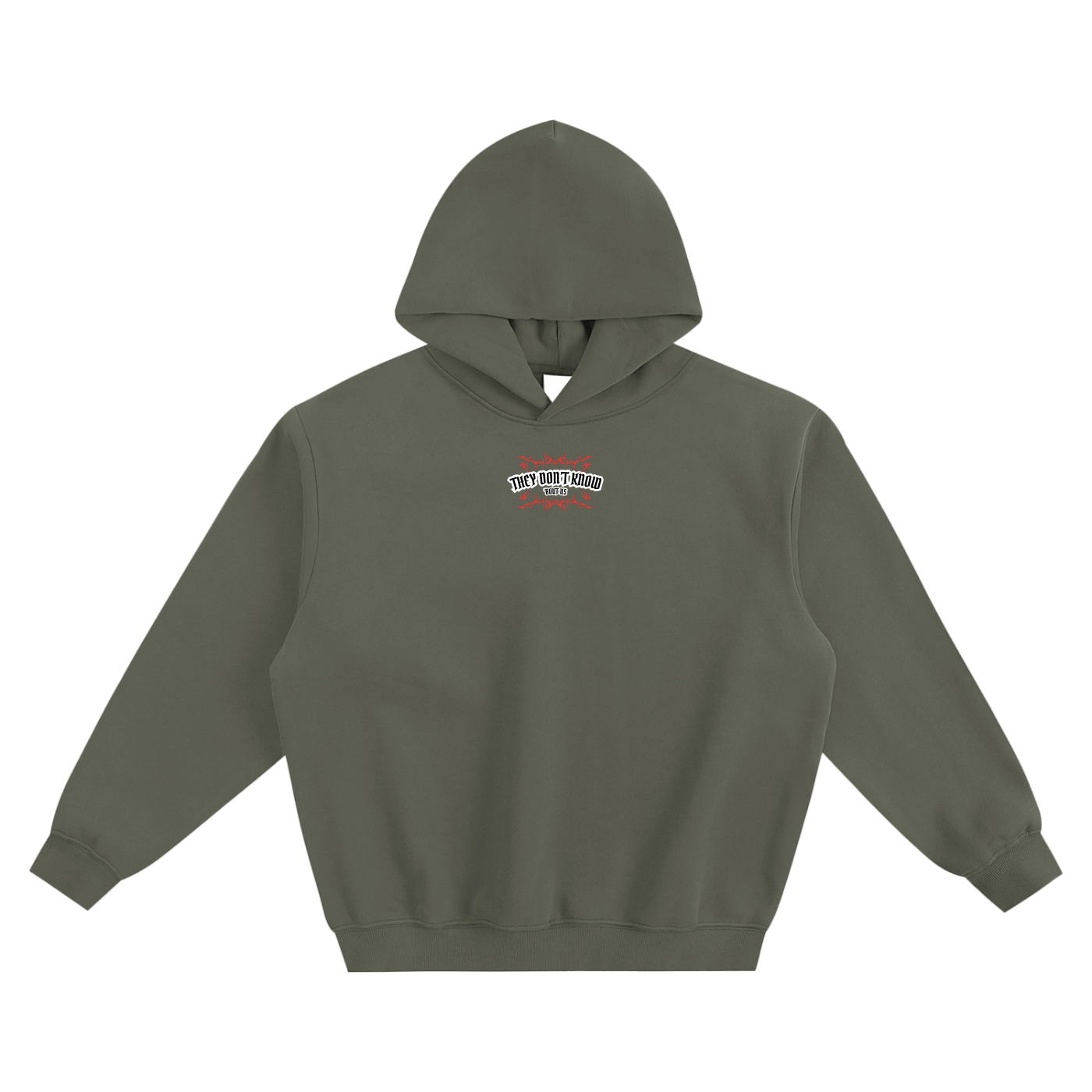 They Don't Know 'Bout Us Fleeced Boxy Hoodie
