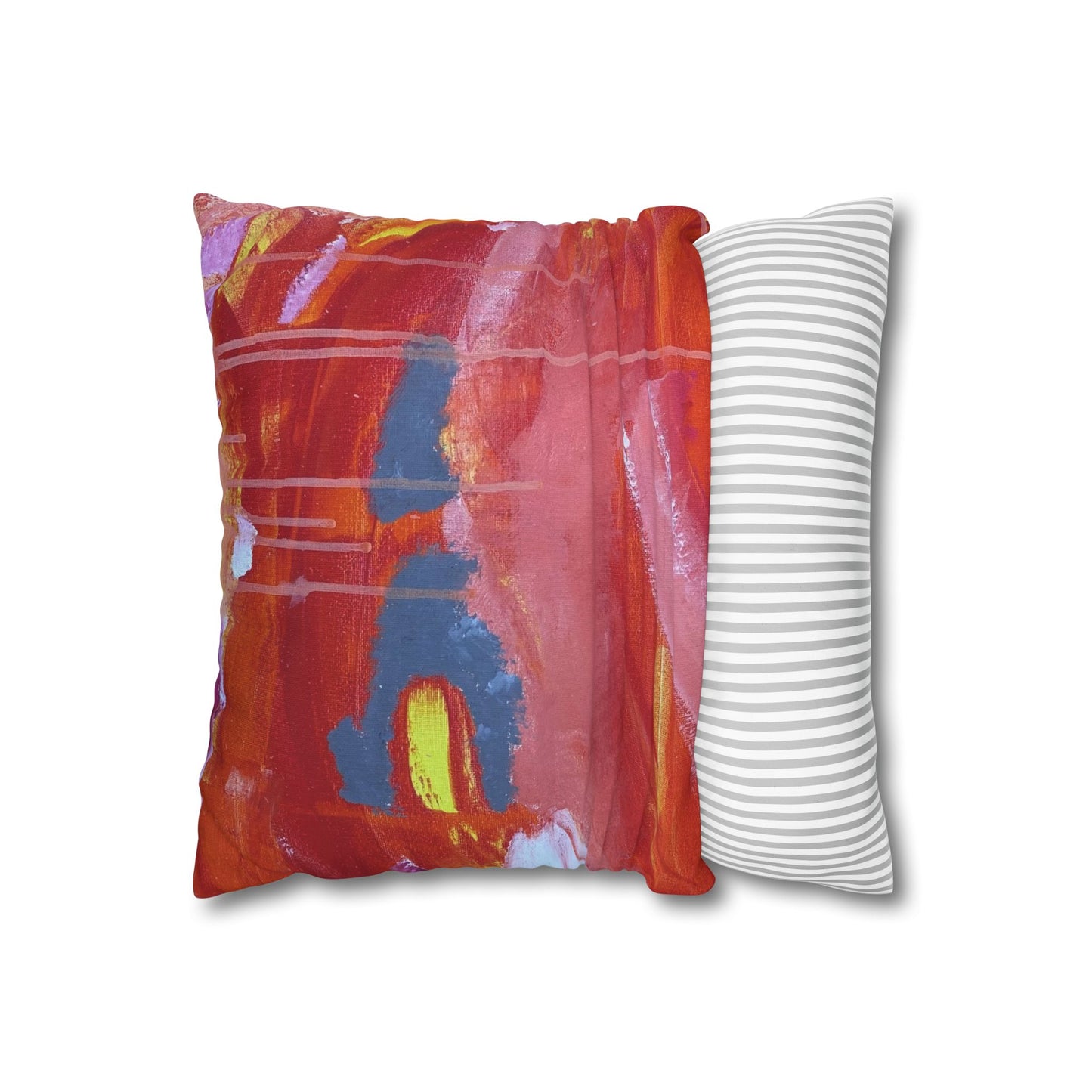 The Carrier Square Poly Canvas Pillowcase